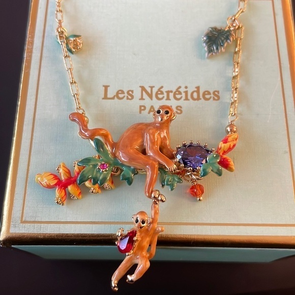 Les NEREIDES monkey 🙈 necklace - Picture 1 of 2